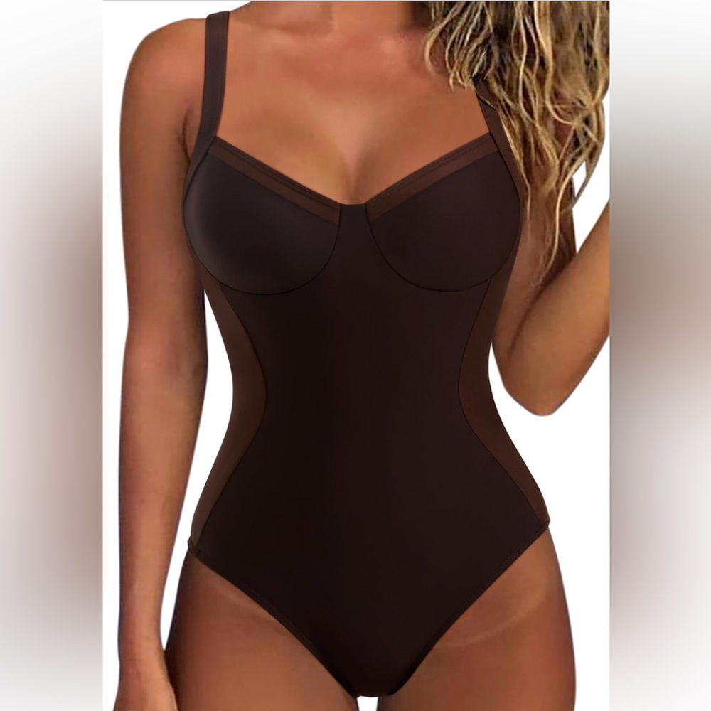 *NEW*Womens Tummy Control
Slimming One Piece Swimsuits